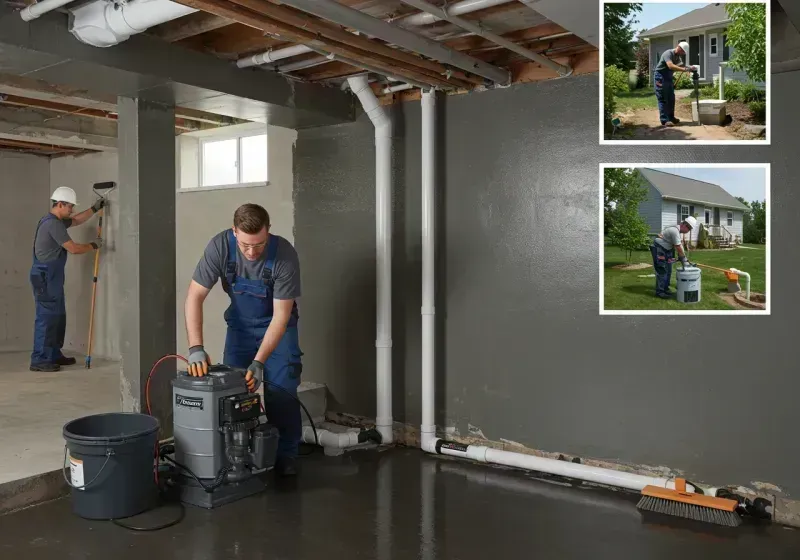 Basement Waterproofing and Flood Prevention process in Palm Springs North, FL